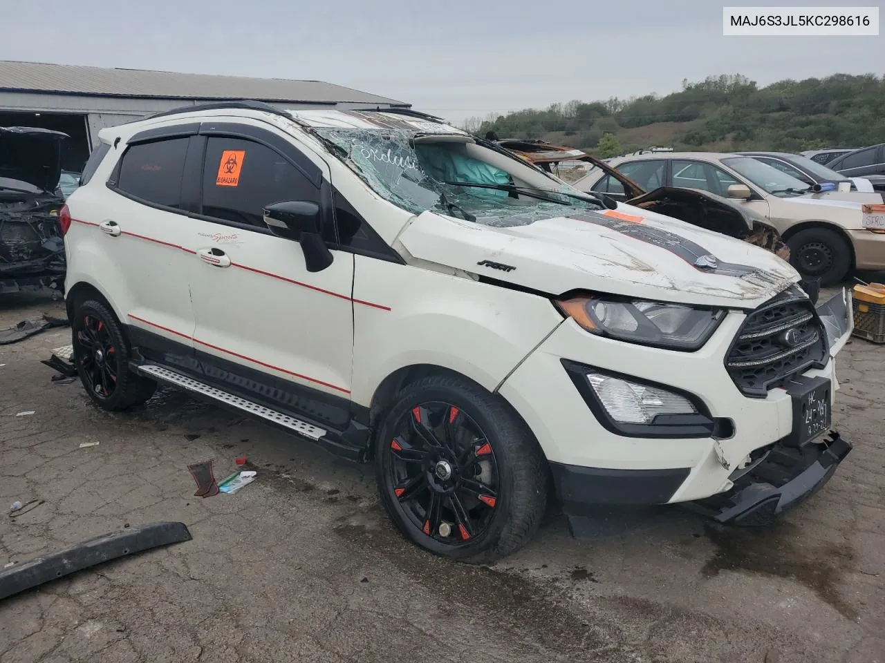 MAJ6S3JL5KC298616 2019 Ford Ecosport Ses