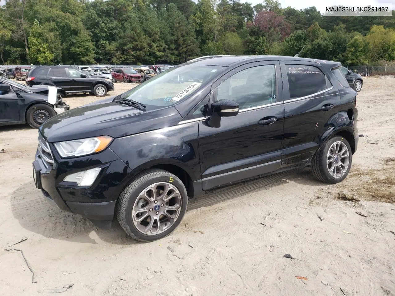 MAJ6S3KL5KC291437 2019 Ford Ecosport Titanium