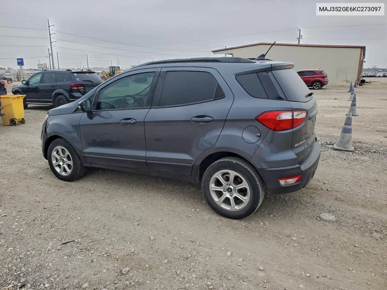 MAJ3S2GE6KC273097 2019 Ford Ecosport Se