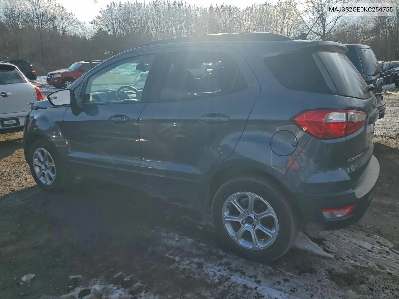 MAJ3S2GE0KC254755 2019 Ford Ecosport Se