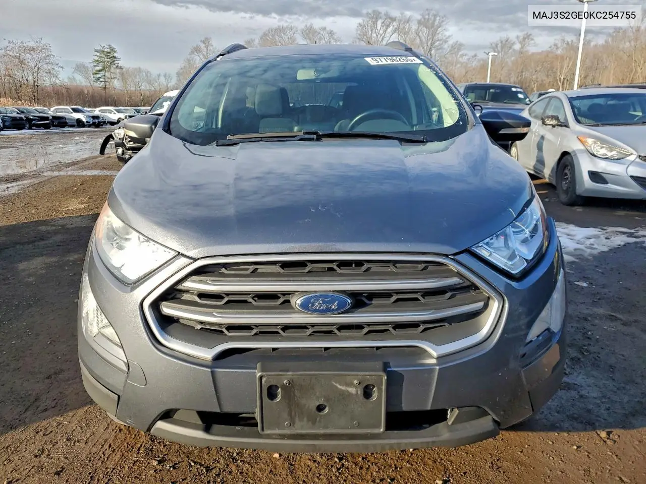 MAJ3S2GE0KC254755 2019 Ford Ecosport Se