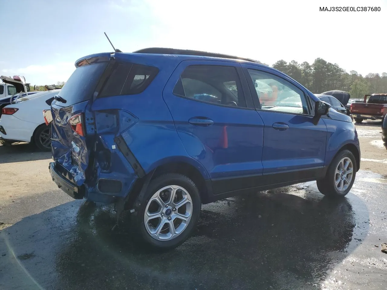 MAJ3S2GE0LC387680 2020 Ford Ecosport Se