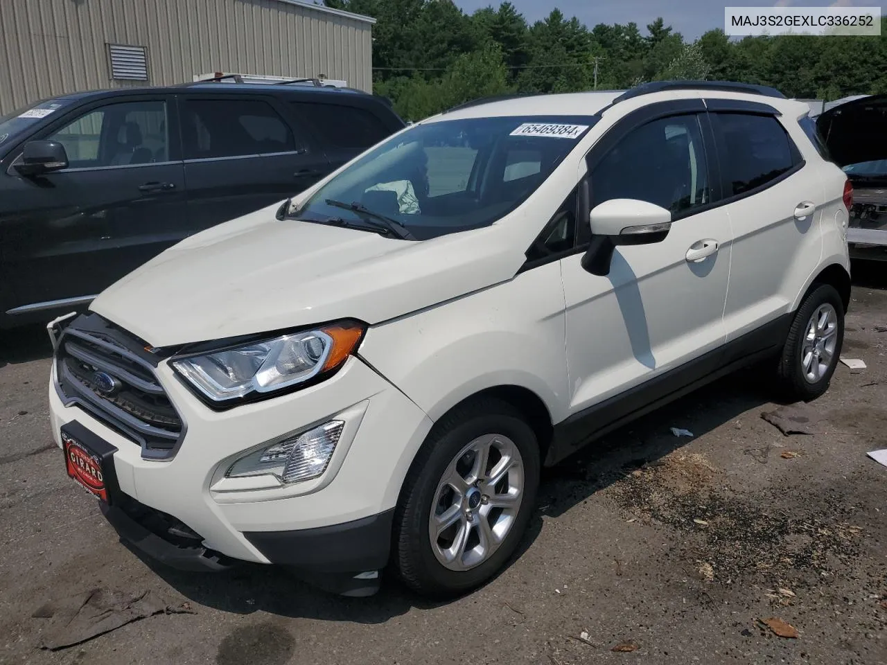 MAJ3S2GEXLC336252 2020 Ford Ecosport Se