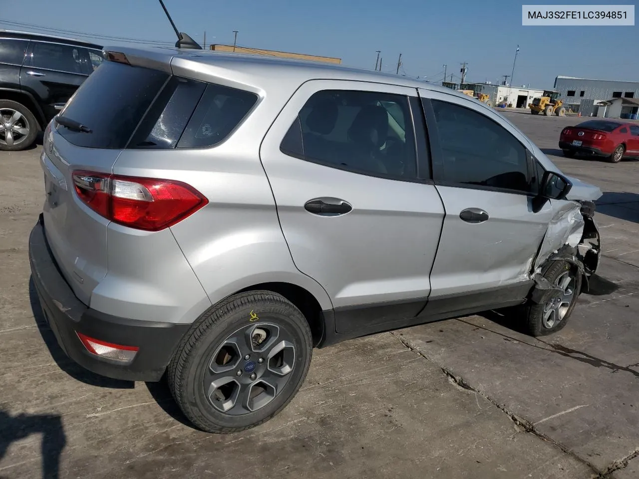 MAJ3S2FE1LC394851 2020 Ford Ecosport S