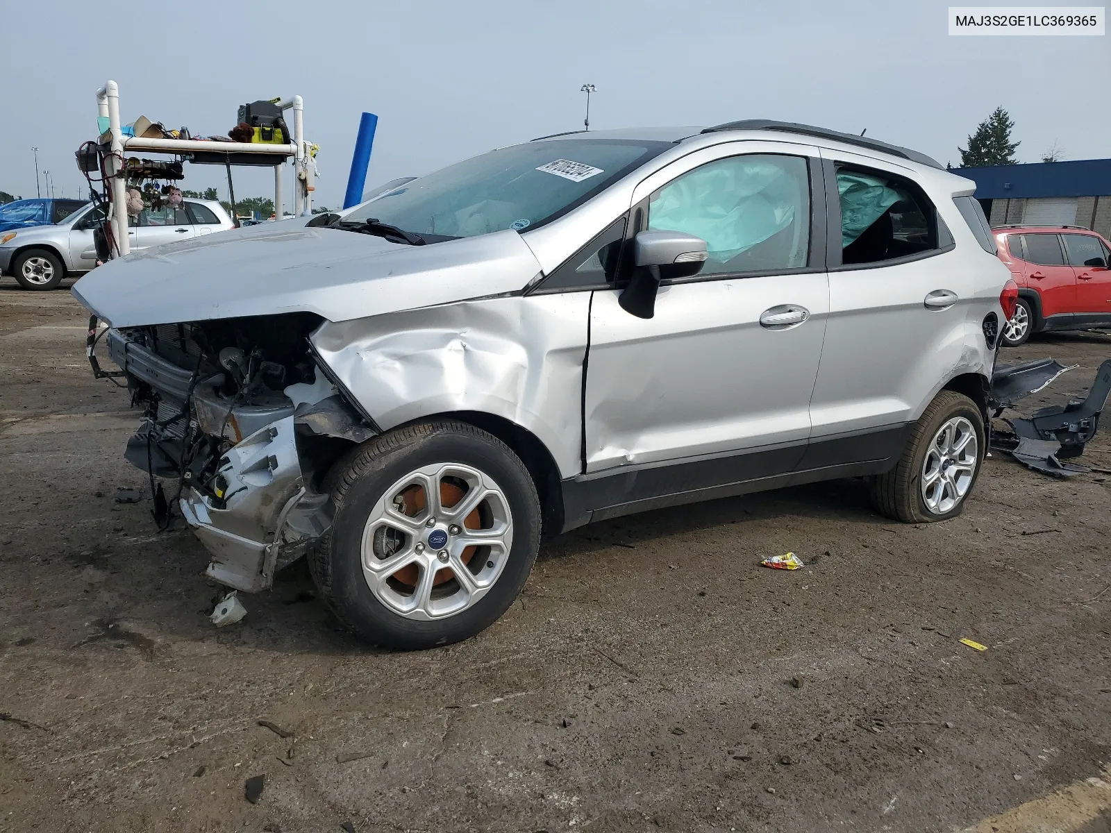 MAJ3S2GE1LC369365 2020 Ford Ecosport Se