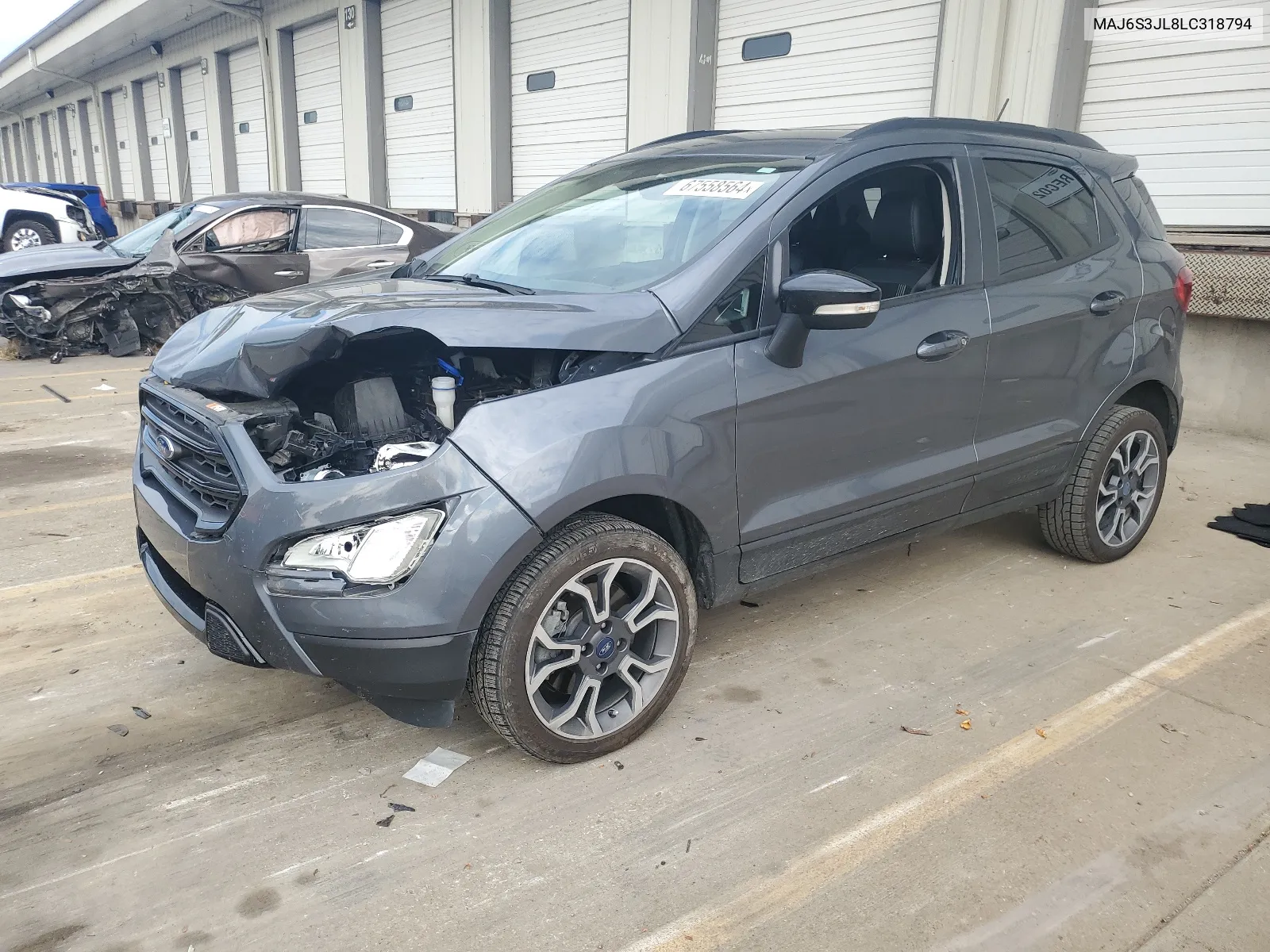 MAJ6S3JL8LC318794 2020 Ford Ecosport Ses