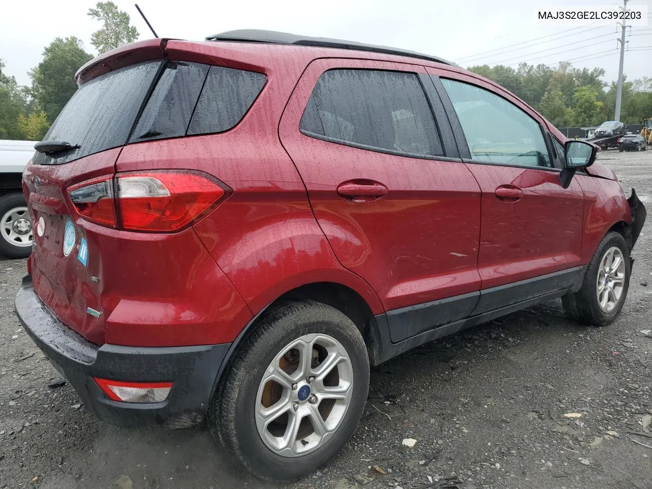 MAJ3S2GE2LC392203 2020 Ford Ecosport Se