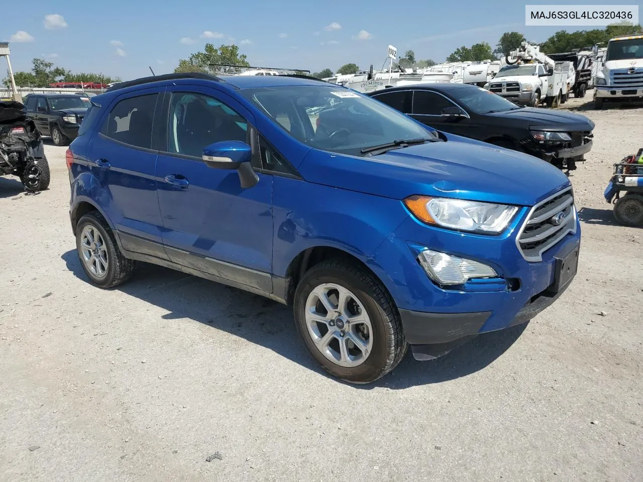 MAJ6S3GL4LC320436 2020 Ford Ecosport Se