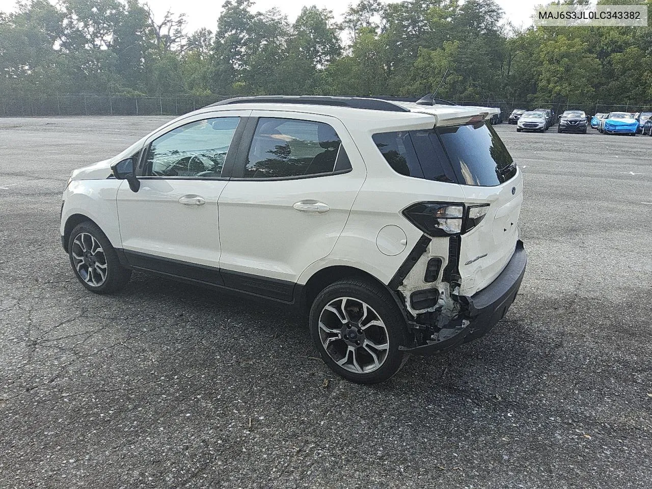 MAJ6S3JL0LC343382 2020 Ford Ecosport Ses