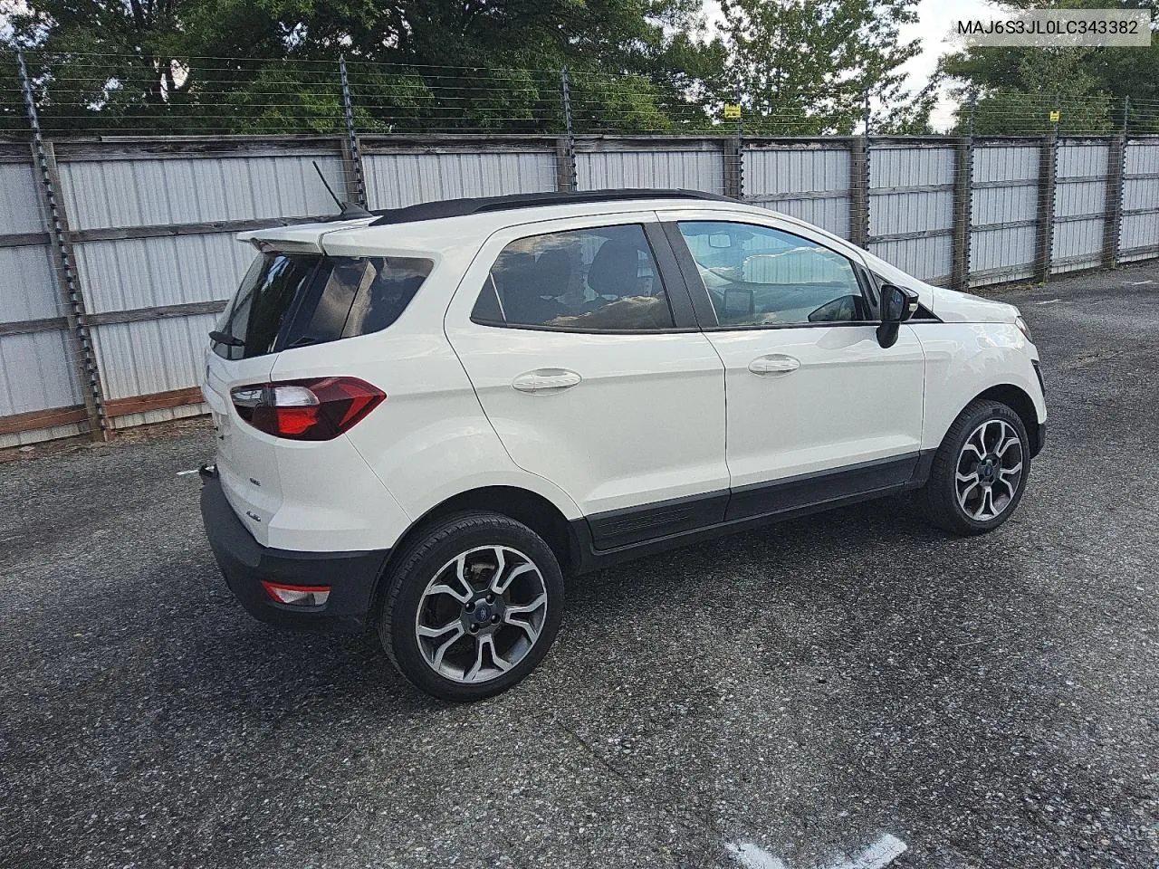 MAJ6S3JL0LC343382 2020 Ford Ecosport Ses