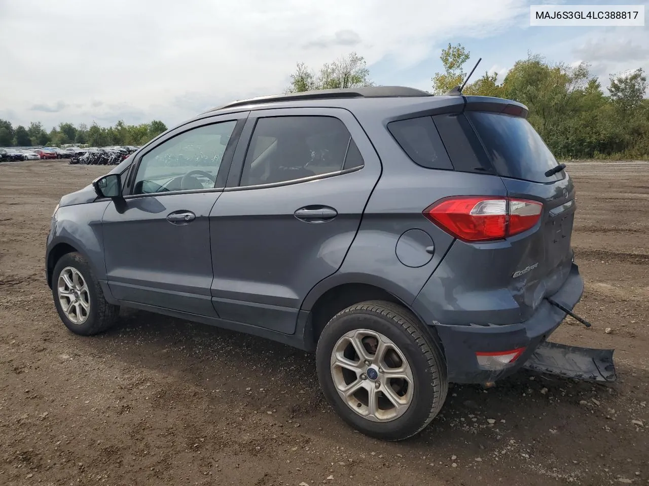 MAJ6S3GL4LC388817 2020 Ford Ecosport Se