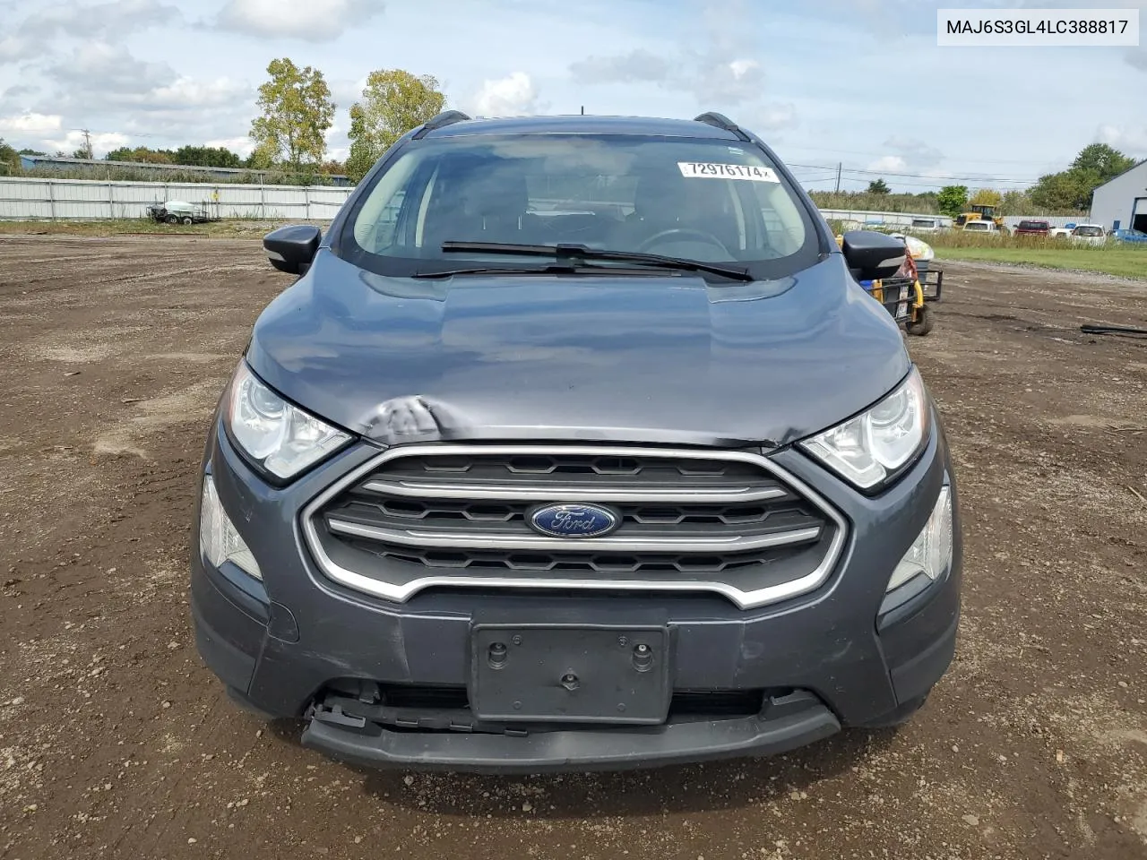 MAJ6S3GL4LC388817 2020 Ford Ecosport Se