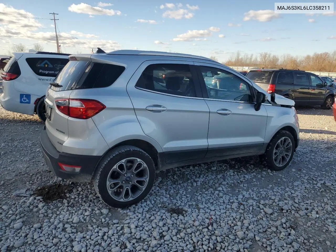 MAJ6S3KL6LC358211 2020 Ford Ecosport Titanium