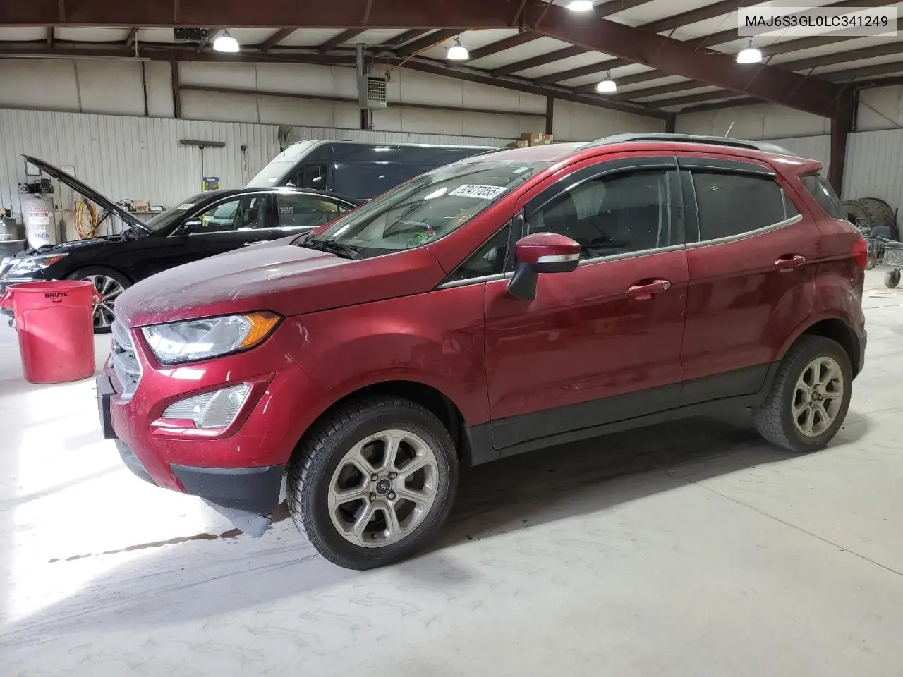 MAJ6S3GL0LC341249 2020 Ford Ecosport Se