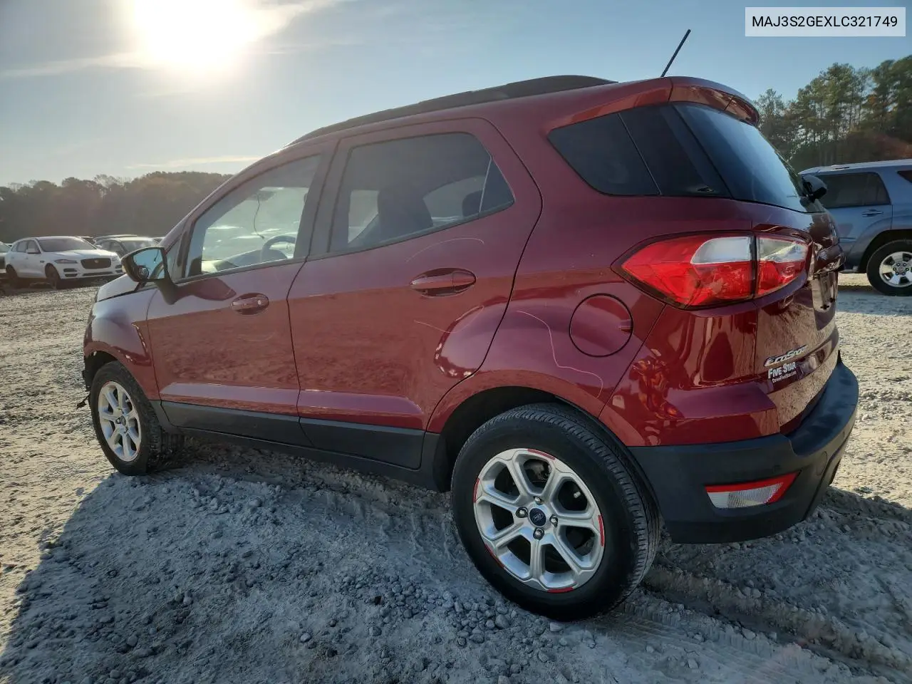 MAJ3S2GEXLC321749 2020 Ford Ecosport Se