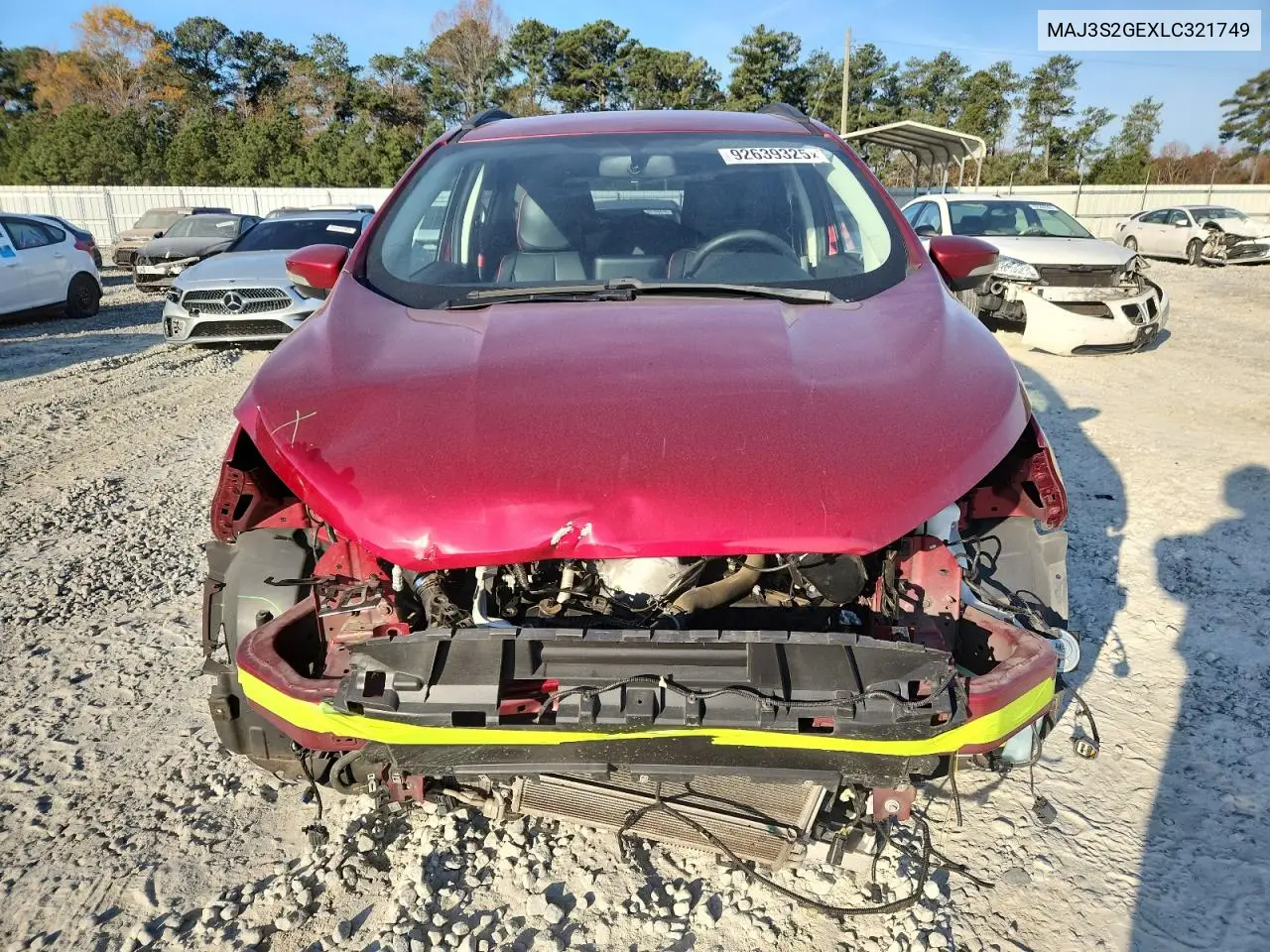 MAJ3S2GEXLC321749 2020 Ford Ecosport Se