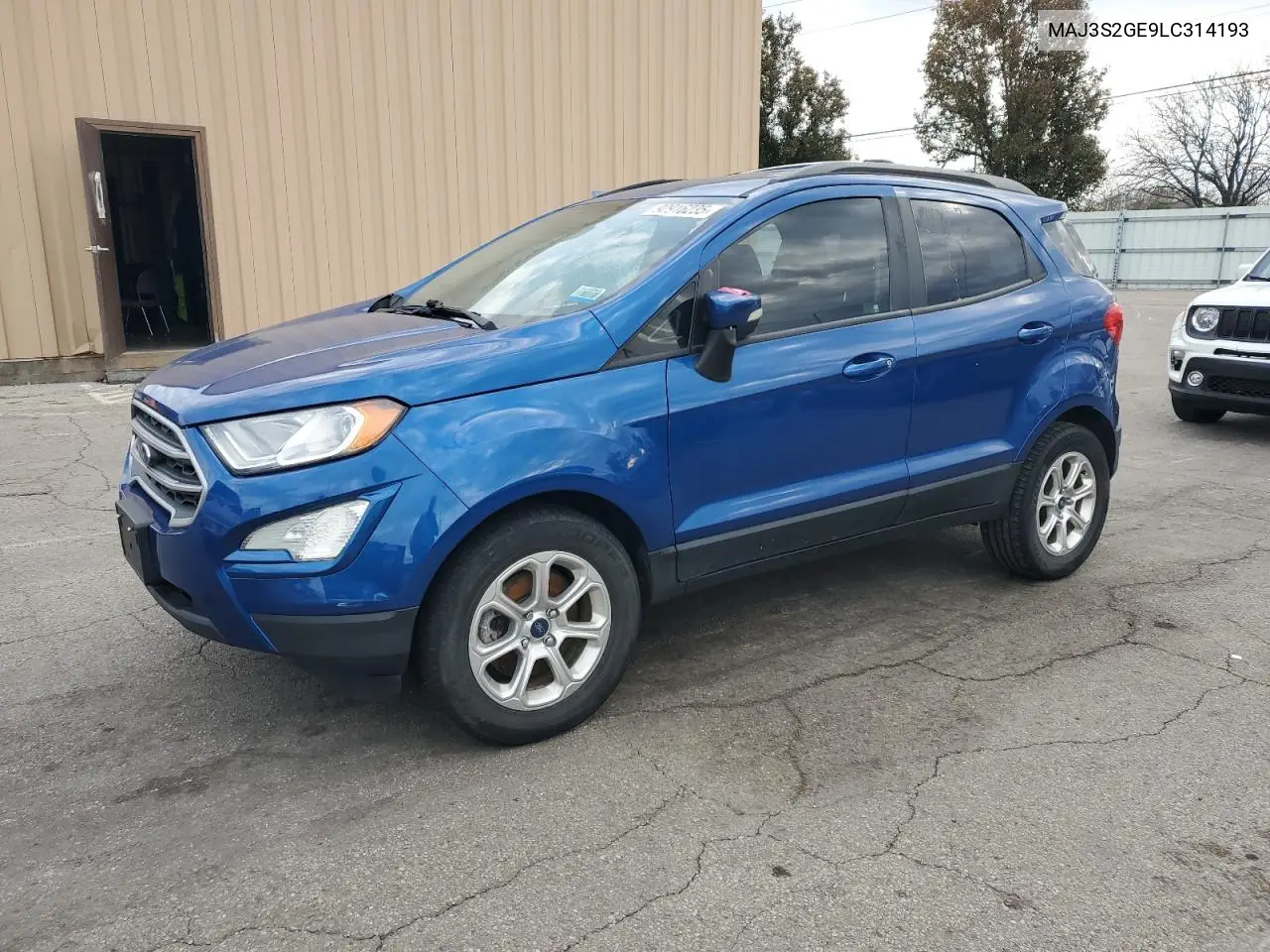 MAJ3S2GE9LC314193 2020 Ford Ecosport Se