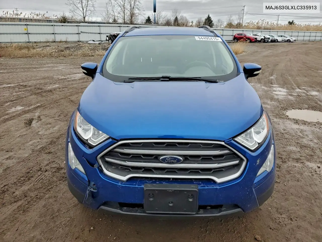MAJ6S3GLXLC335913 2020 Ford Ecosport Se