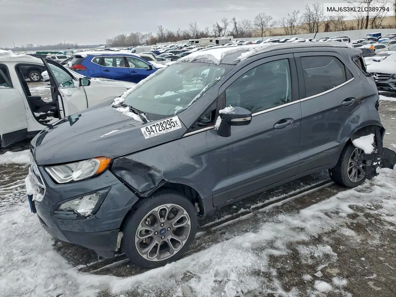 MAJ6S3KL2LC389794 2020 Ford Ecosport Titanium