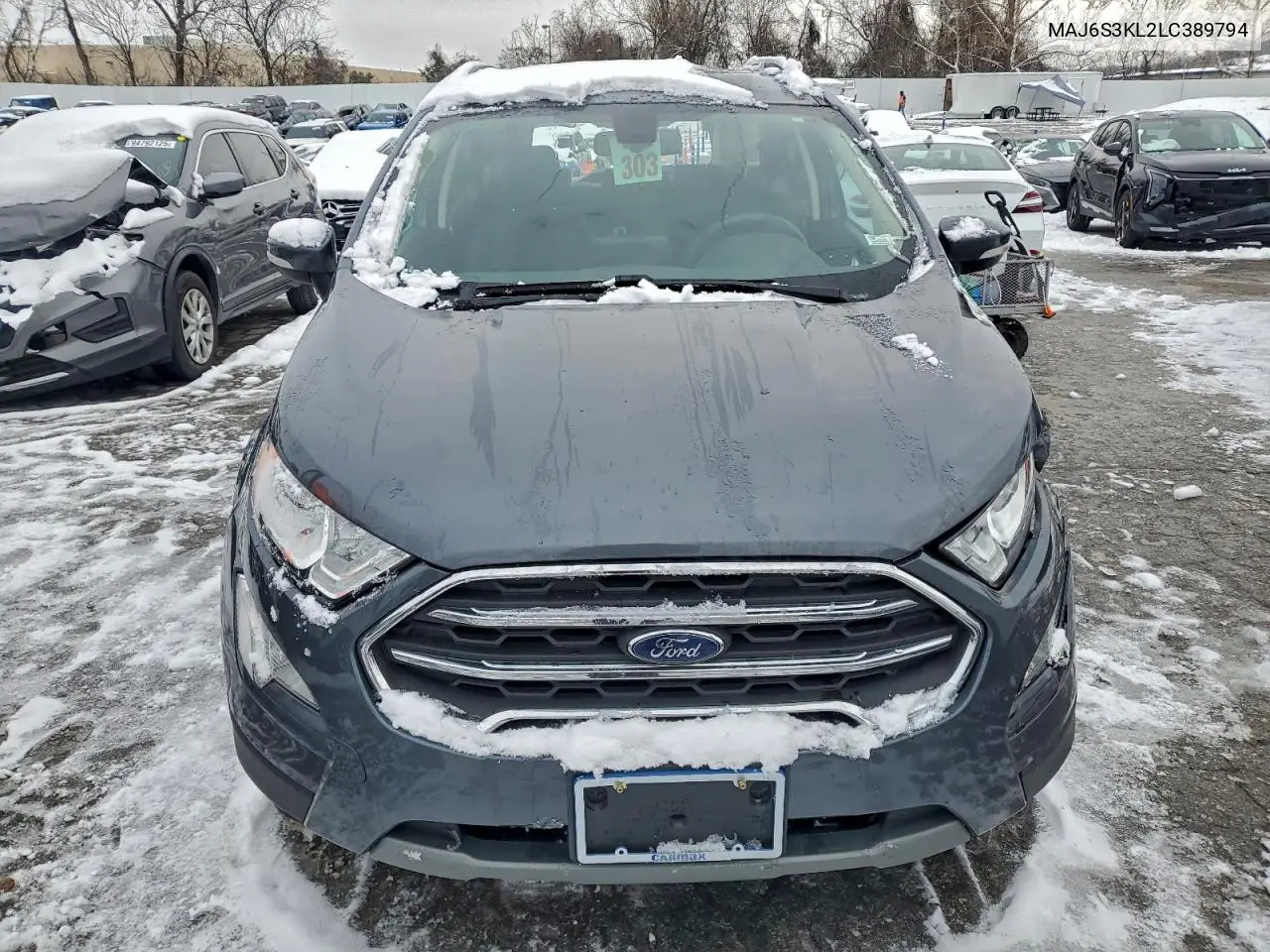 MAJ6S3KL2LC389794 2020 Ford Ecosport Titanium
