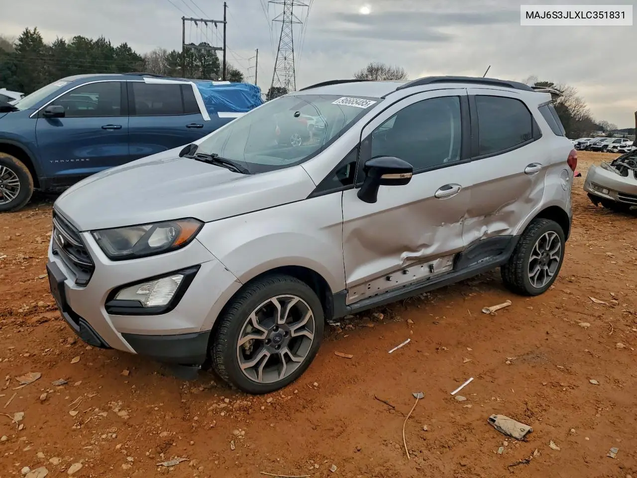 MAJ6S3JLXLC351831 2020 Ford Ecosport Ses