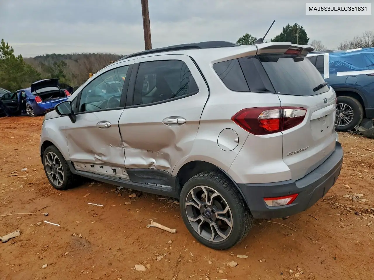 MAJ6S3JLXLC351831 2020 Ford Ecosport Ses