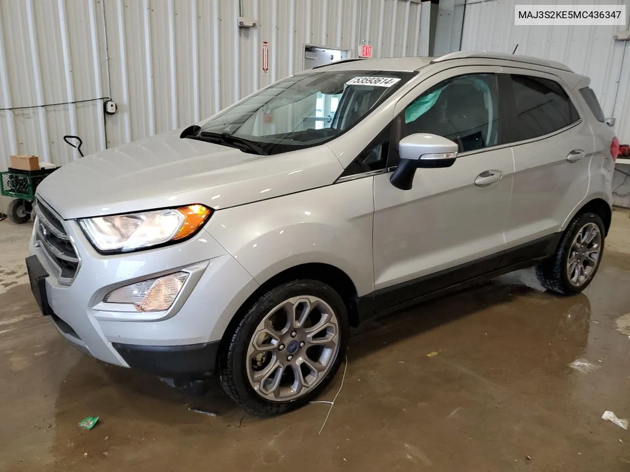 MAJ3S2KE5MC436347 2021 Ford Ecosport Titanium