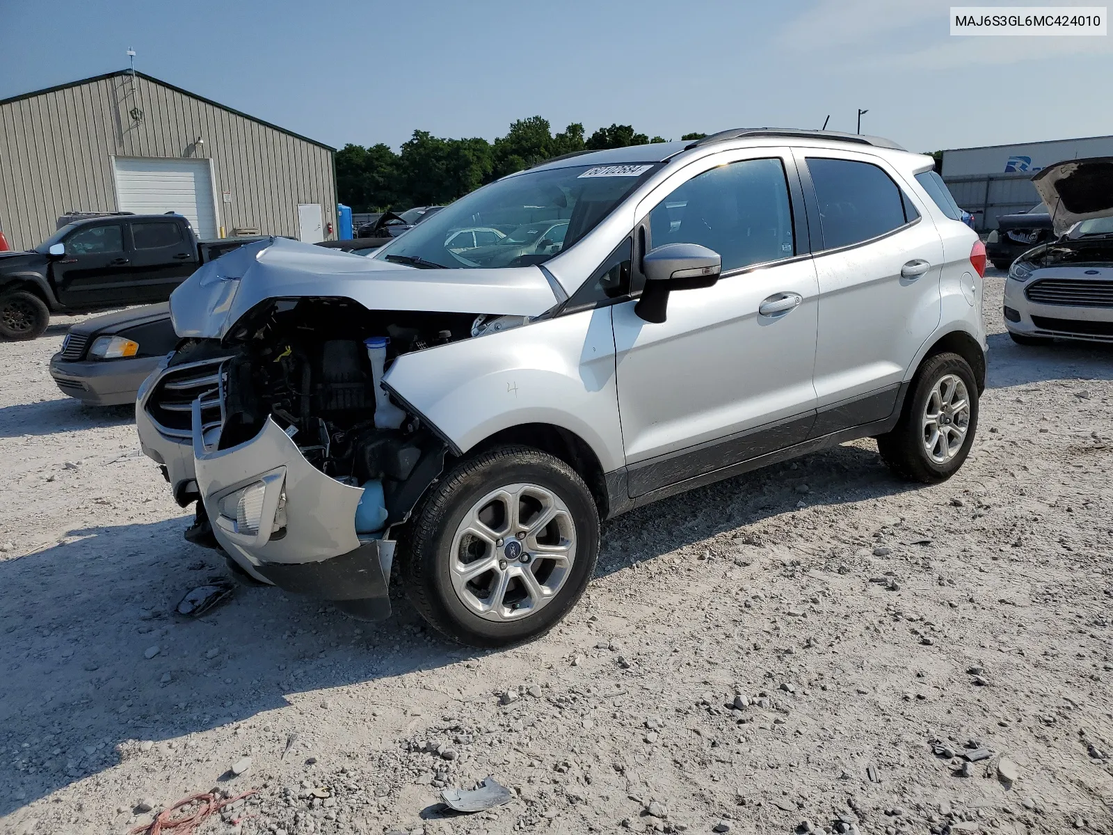 MAJ6S3GL6MC424010 2021 Ford Ecosport Se