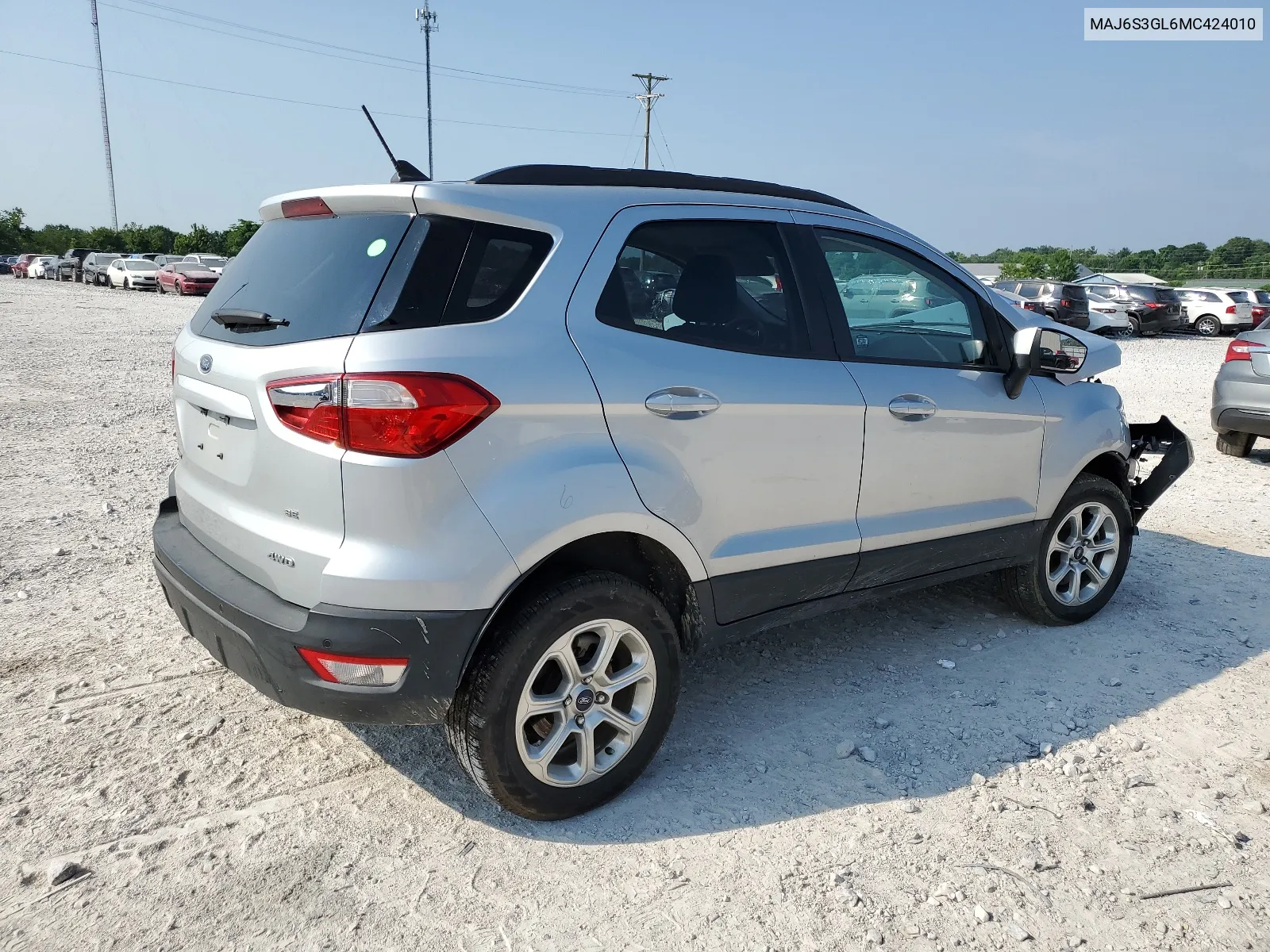 MAJ6S3GL6MC424010 2021 Ford Ecosport Se