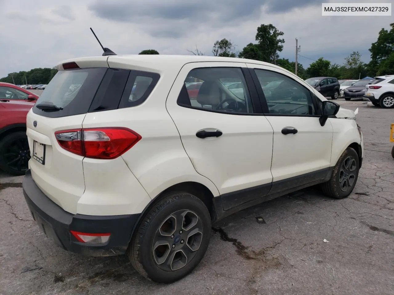 MAJ3S2FEXMC427329 2021 Ford Ecosport S