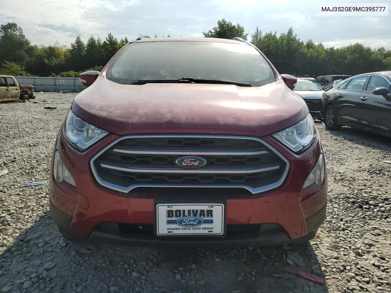 MAJ3S2GE9MC395777 2021 Ford Ecosport Se