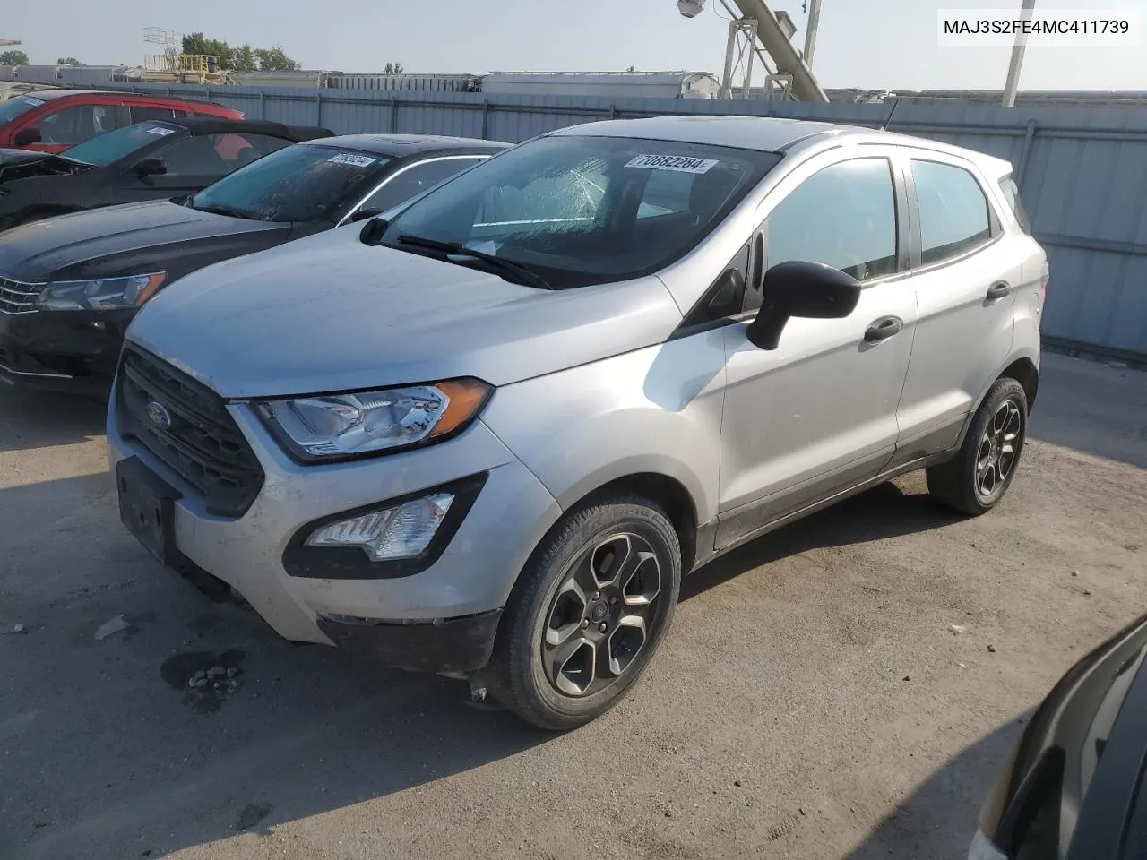 MAJ3S2FE4MC411739 2021 Ford Ecosport S