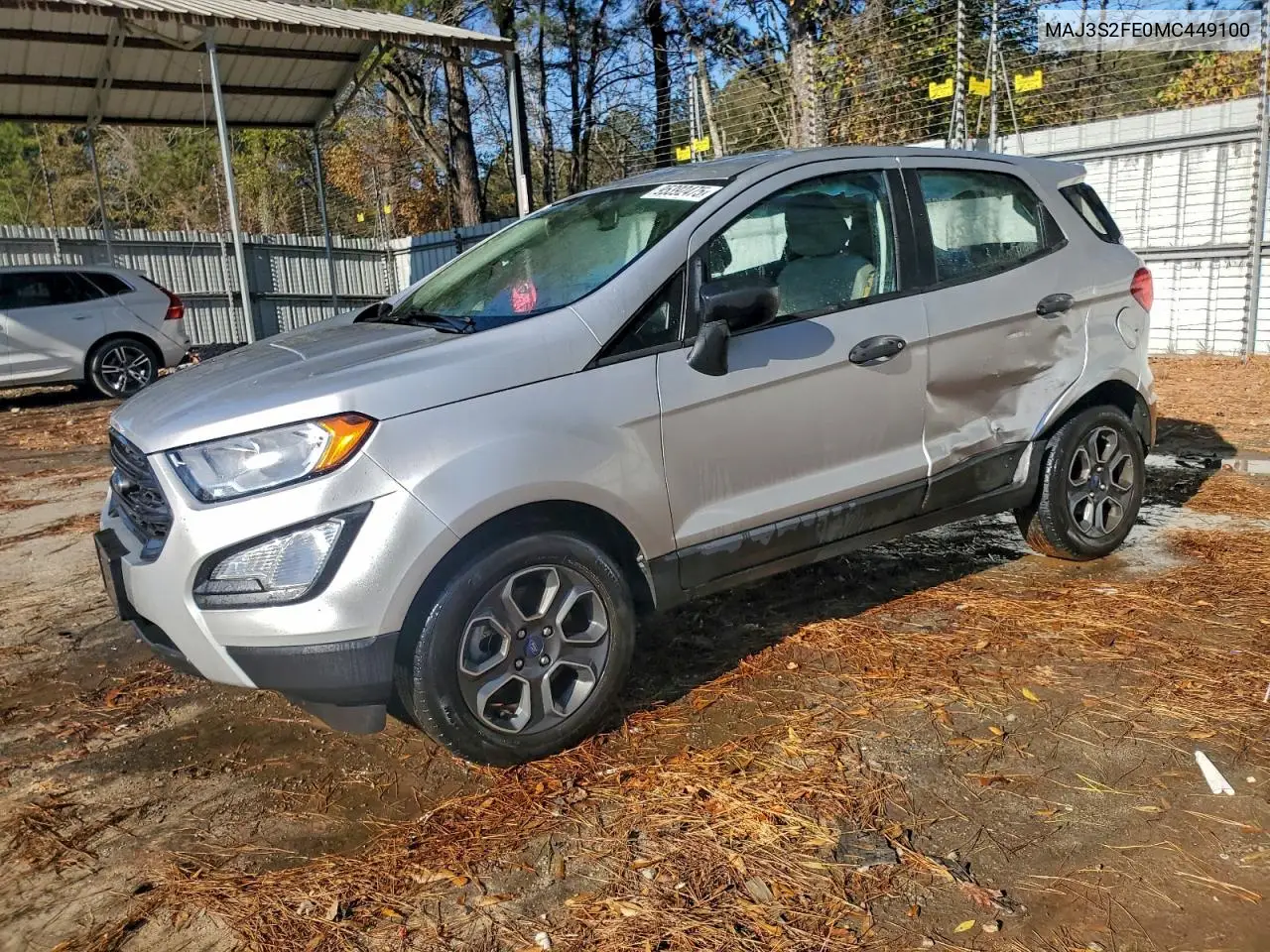 MAJ3S2FE0MC449100 2021 Ford Ecosport S