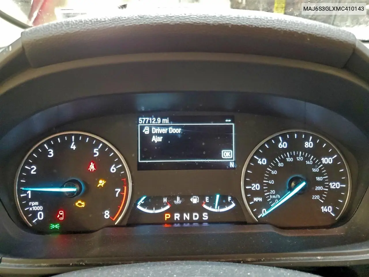 MAJ6S3GLXMC410143 2021 Ford Ecosport Se