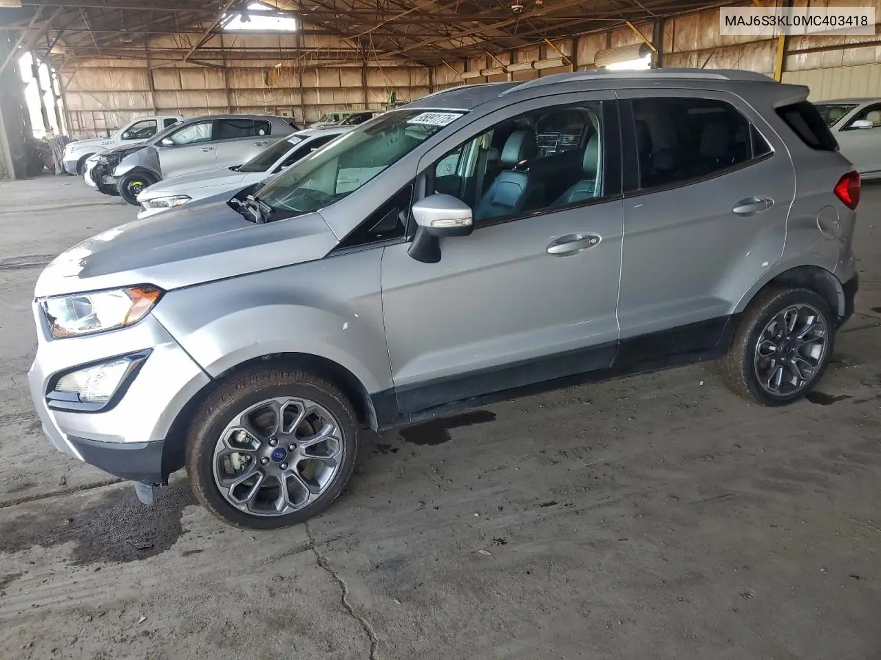 MAJ6S3KL0MC403418 2021 Ford Ecosport Titanium