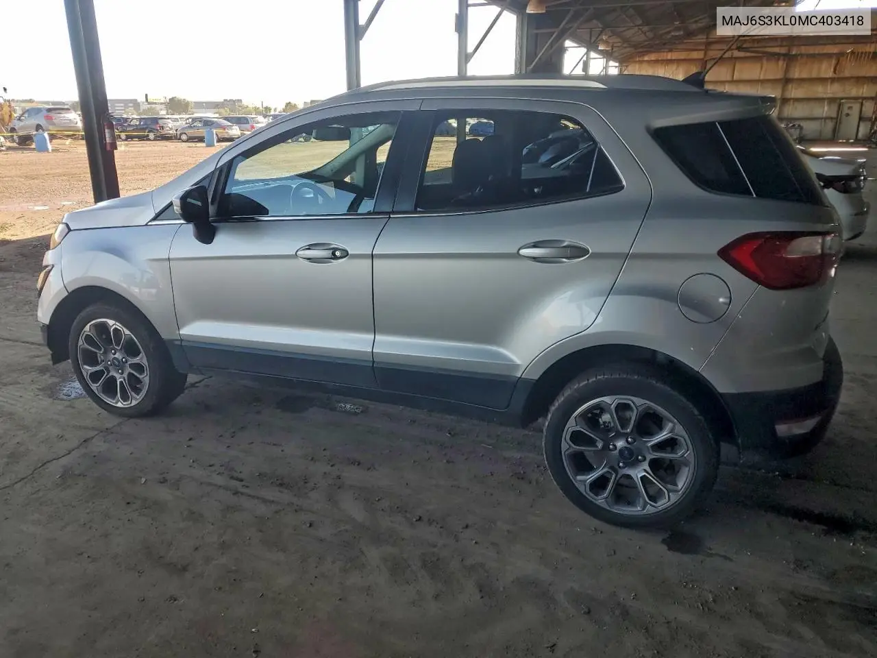 MAJ6S3KL0MC403418 2021 Ford Ecosport Titanium