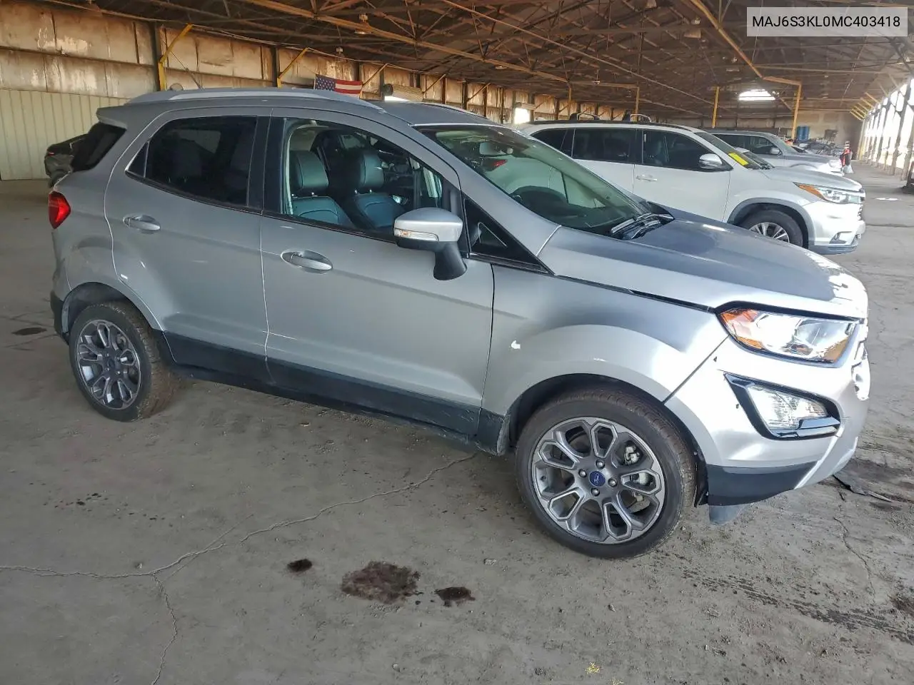 MAJ6S3KL0MC403418 2021 Ford Ecosport Titanium