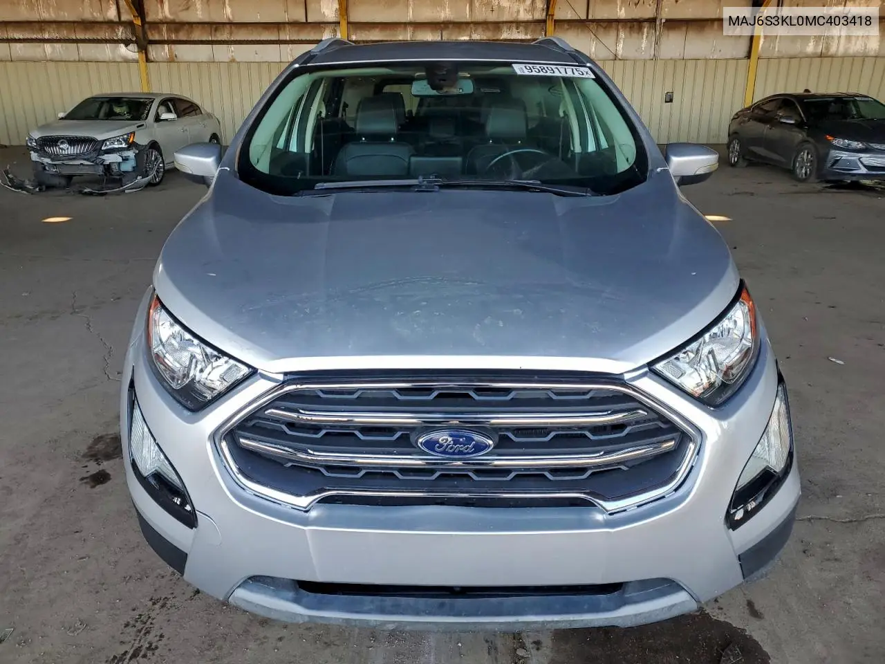 MAJ6S3KL0MC403418 2021 Ford Ecosport Titanium