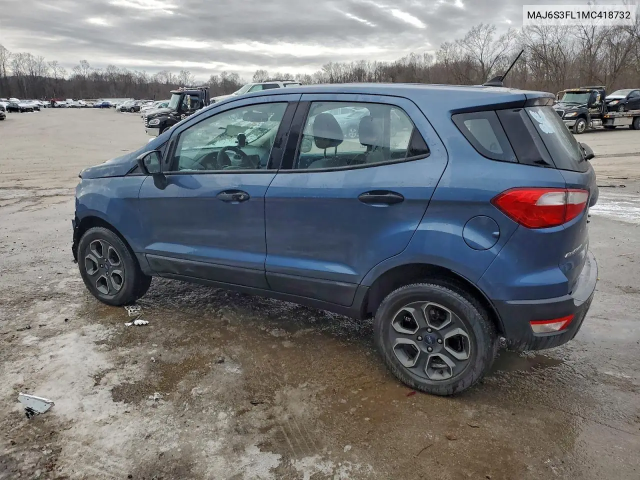 MAJ6S3FL1MC418732 2021 Ford Ecosport S