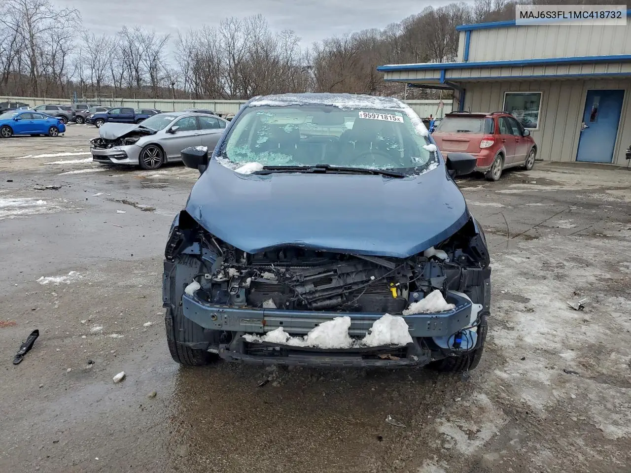 MAJ6S3FL1MC418732 2021 Ford Ecosport S