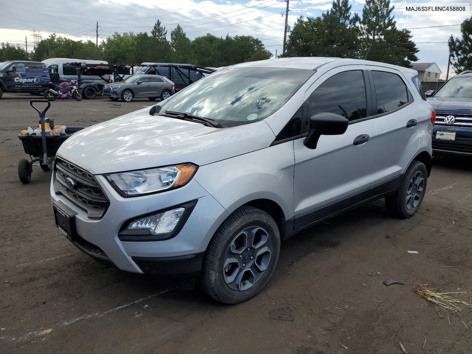 MAJ6S3FL8NC458808 2022 Ford Ecosport S