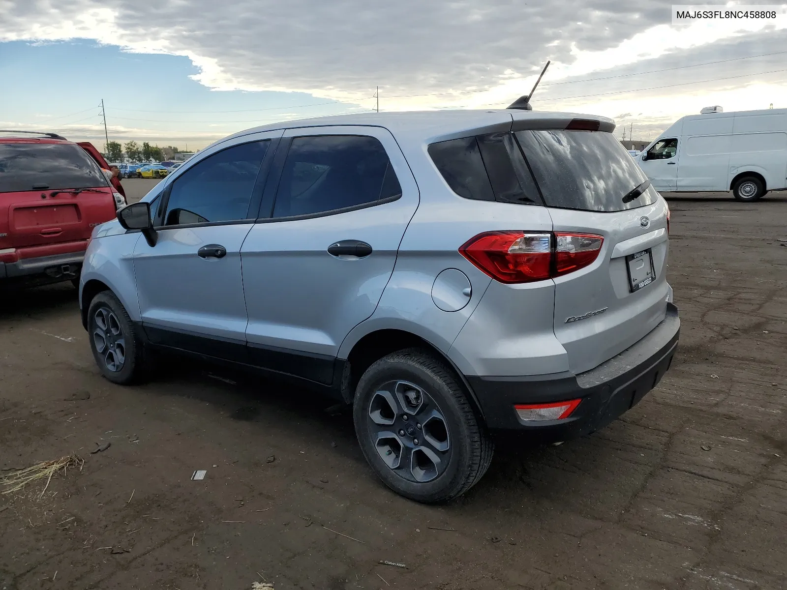 MAJ6S3FL8NC458808 2022 Ford Ecosport S