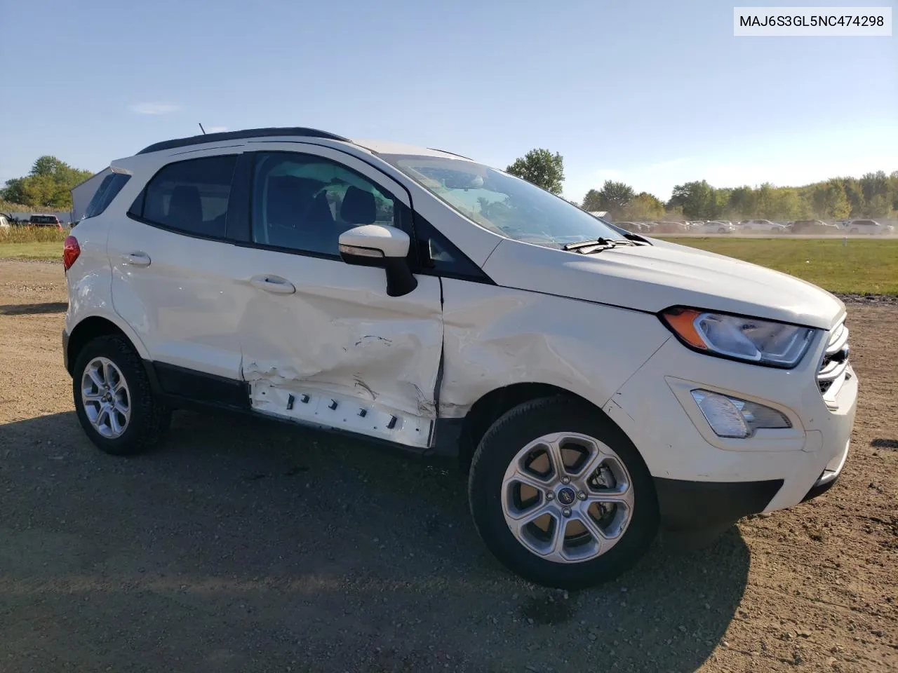 MAJ6S3GL5NC474298 2022 Ford Ecosport Se