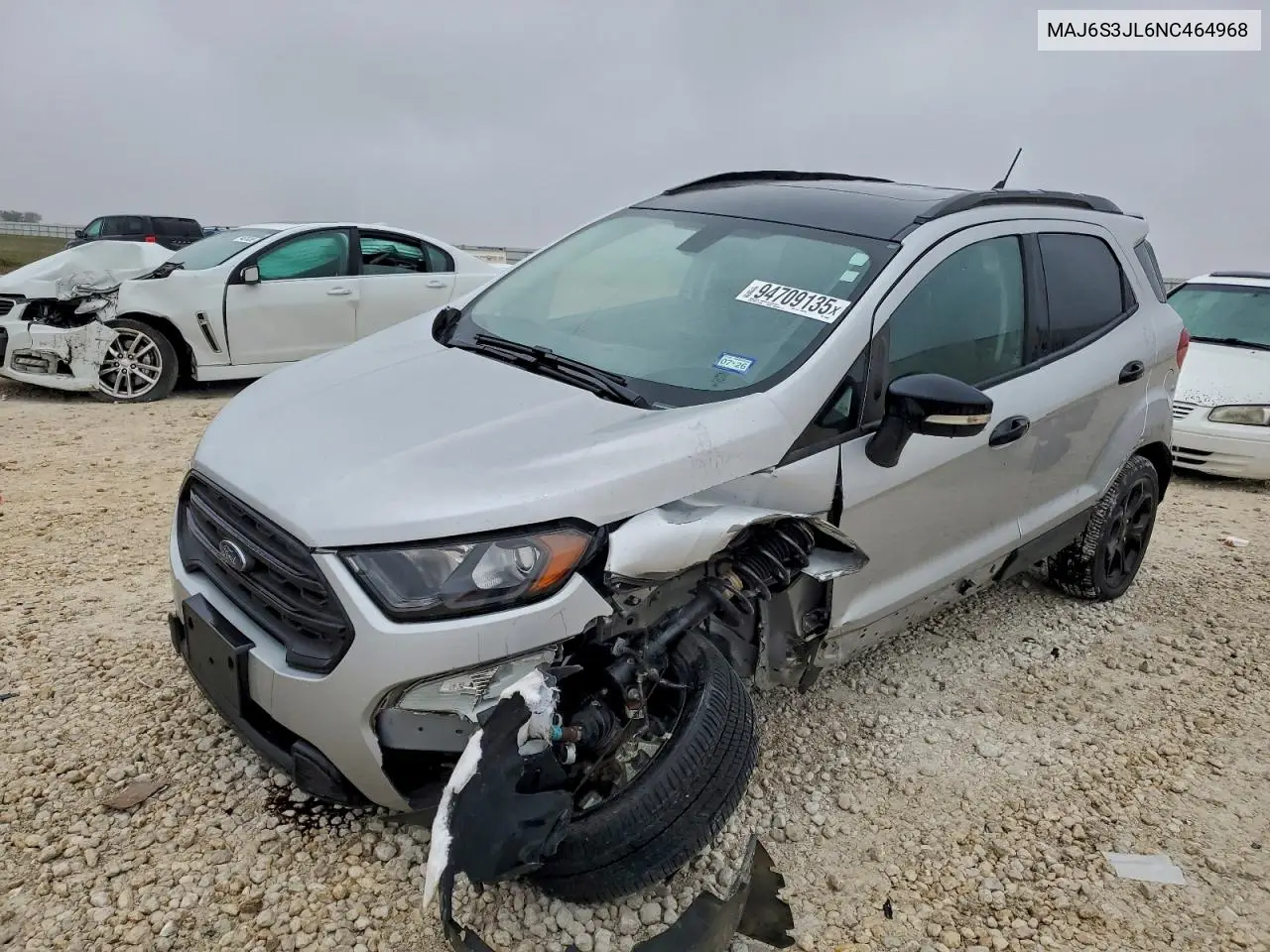MAJ6S3JL6NC464968 2022 Ford Ecosport Ses