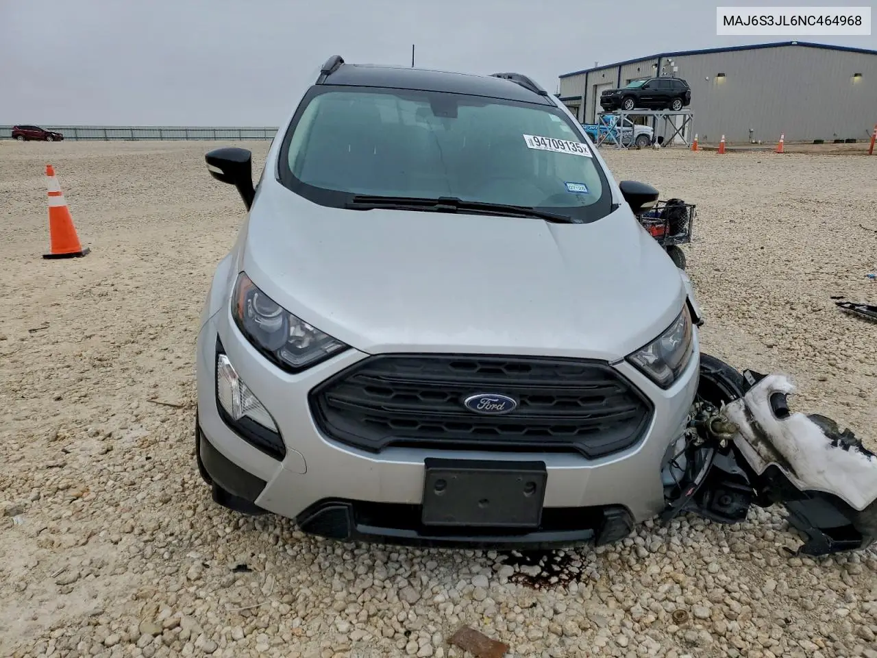 MAJ6S3JL6NC464968 2022 Ford Ecosport Ses