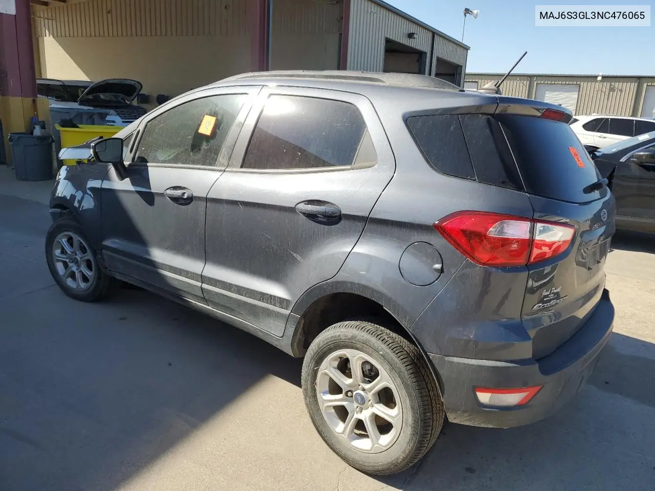 MAJ6S3GL3NC476065 2022 Ford Ecosport Se