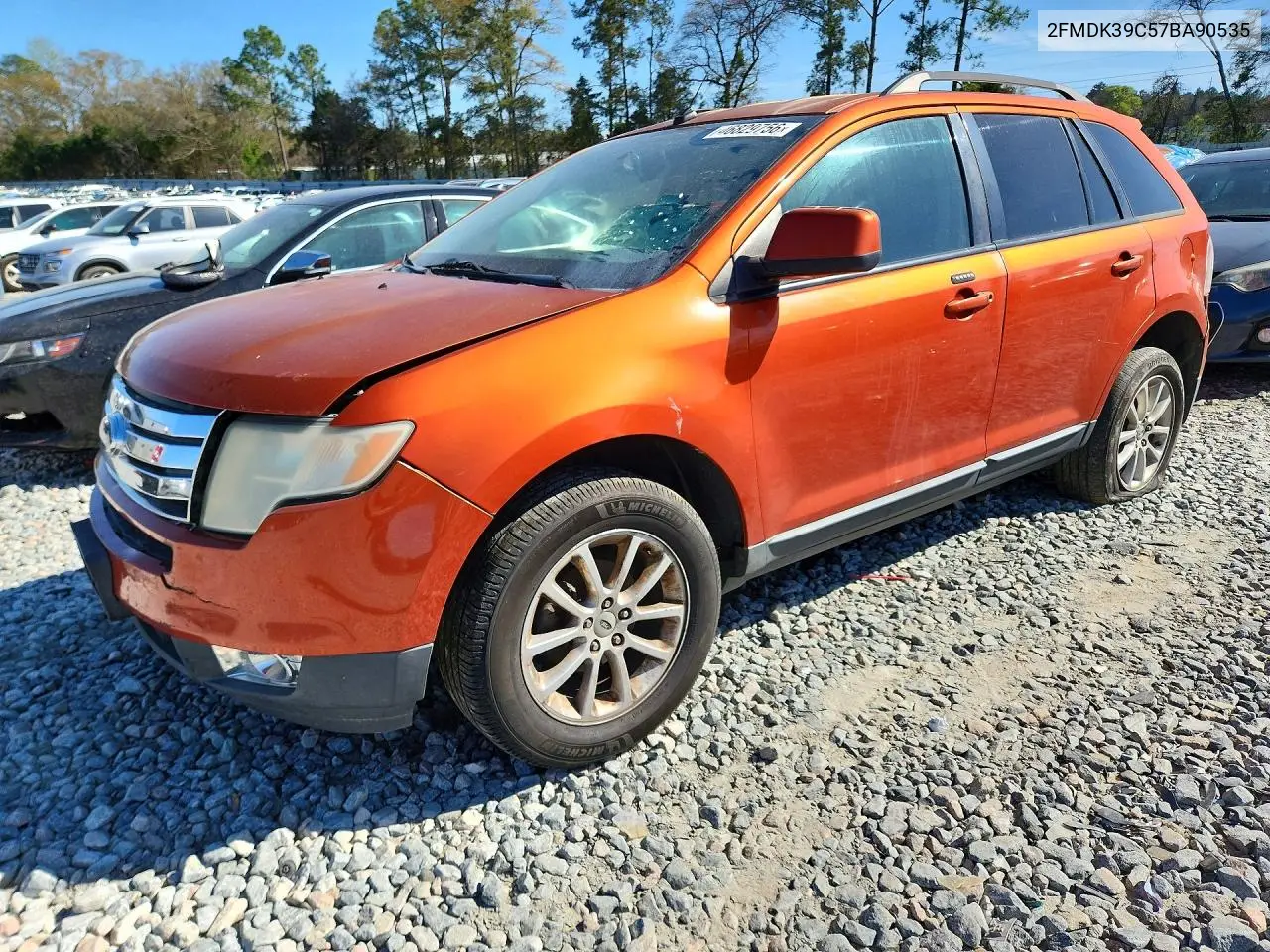 2FMDK39C57BA90535 2007 Ford Edge Sel Plus