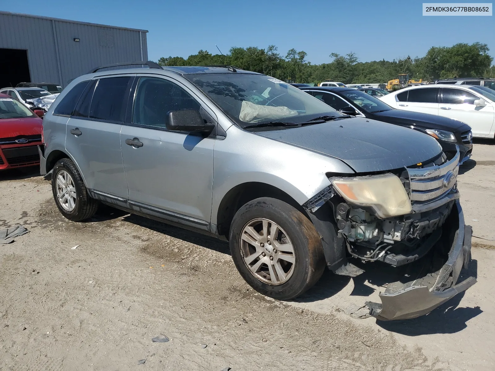 2007 Ford Edge Se VIN: 2FMDK36C77BB08652 Lot: 55179944