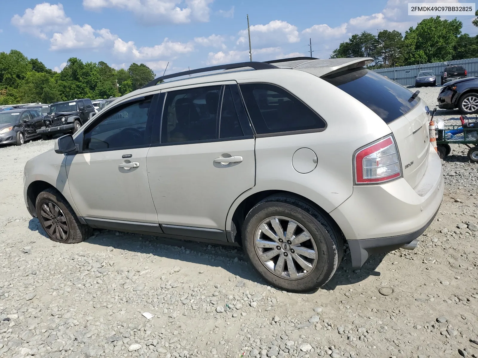 2007 Ford Edge Sel Plus VIN: 2FMDK49C97BB32825 Lot: 59146674