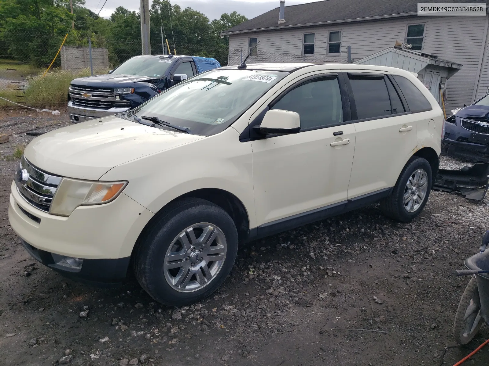 2FMDK49C67BB48528 2007 Ford Edge Sel Plus